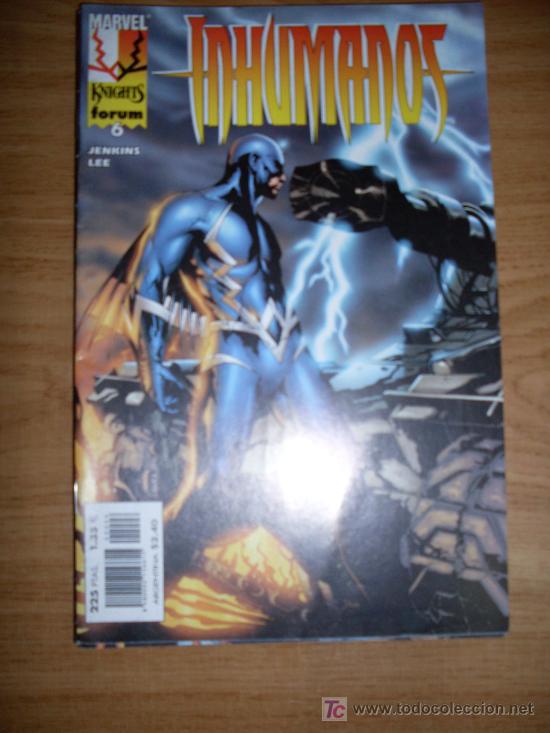 C&oacute;mics: LOS INHUMANOS NUMERO 6 BUEN ESTADO - Foto 1