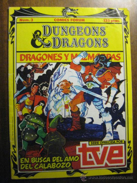C&oacute;mics: DUNGEONS &not; DRAGONS (DRAGONES Y MAZMORRAS) NUMERO 3 - Foto 1
