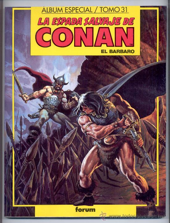 C&oacute;mics: LA ESPADA SALVAJE DE CONAN - TOMO 31 - FORUM - A&Ntilde;O 1993. - Foto 1