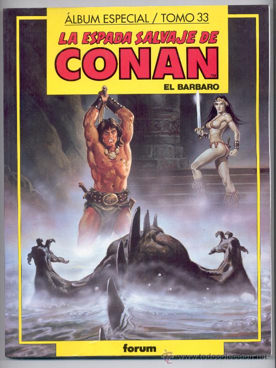 C&oacute;mics: &rdquo;LA ESPADA SALVAJE DE CONAN&rdquo; - TOMO 33 - FORUM. - Foto 1