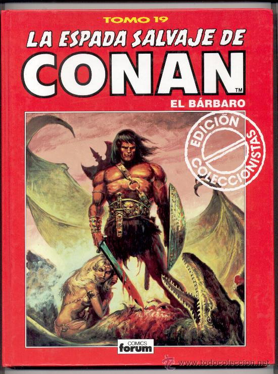 C&oacute;mics: &rdquo;LA ESPADA SALVAJE DE CONAN&rdquo; - TOMO 19 - FORUM. - Foto 1