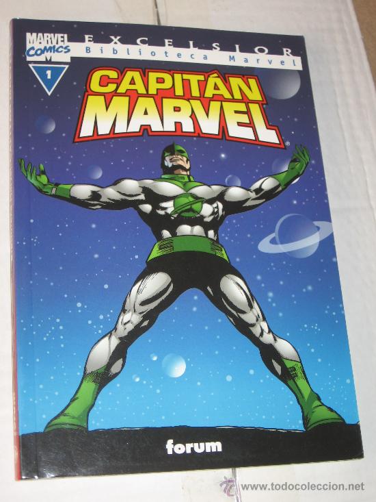 C&oacute;mics: BIBLIOTECA MARVEL: CAPITAN MARVEL N&ordm; 1 - Foto 1