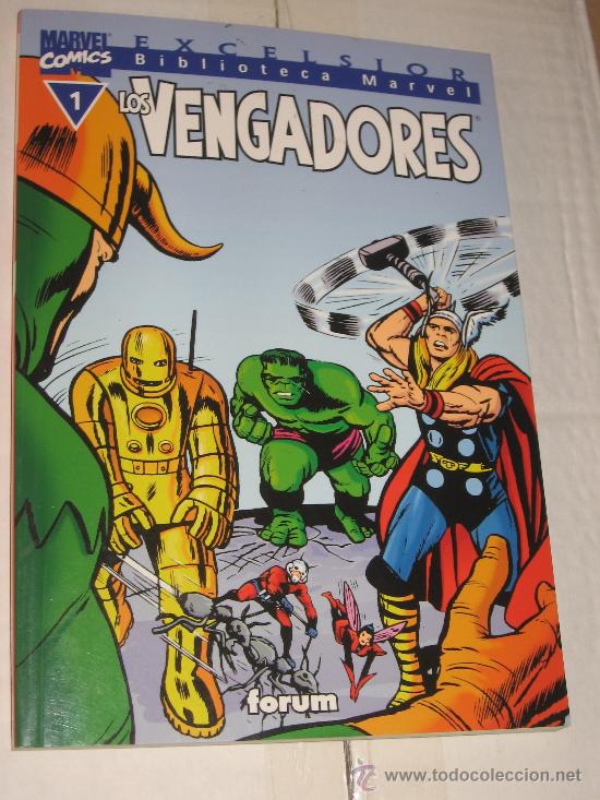 C&oacute;mics: BIBLIOTECA MARVEL - LOS VENGADORES N&ordm; 1 - Foto 1