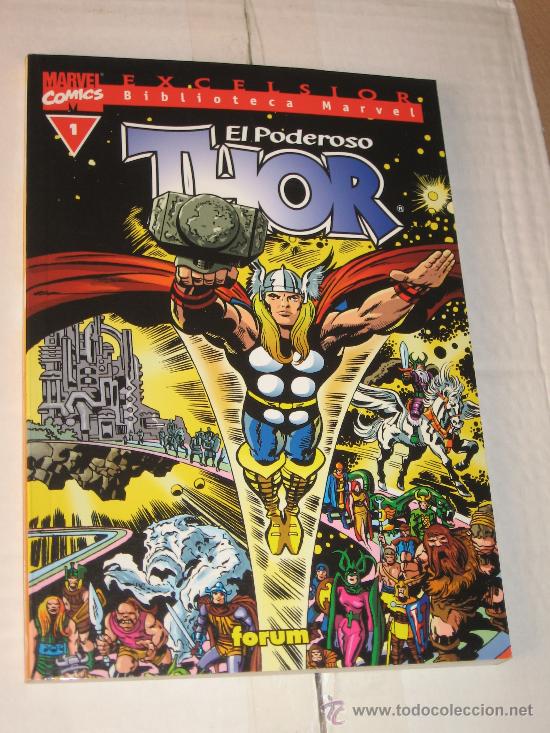 C&oacute;mics: BIBLIOTECA MARVEL - THOR N&ordm; 1 - Foto 1
