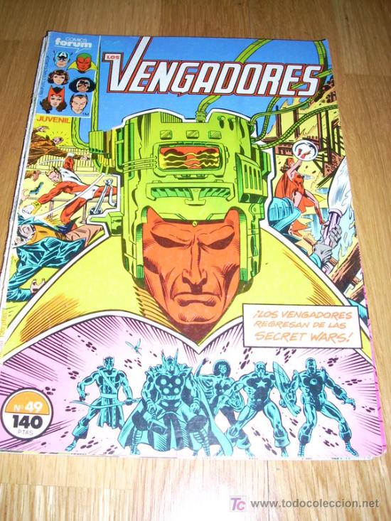 C&oacute;mics: los vengadores, numeros 46,47,48,49 - Foto 1