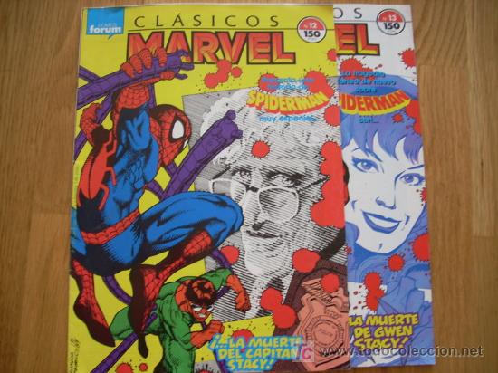 C&oacute;mics: clasicos marvel 12 y 13 - spiderman (marvel). - Foto 1