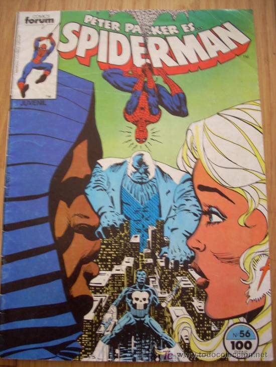 C&oacute;mics: spiderman n&ordm; 56 capa y pu&ntilde;al - Foto 1