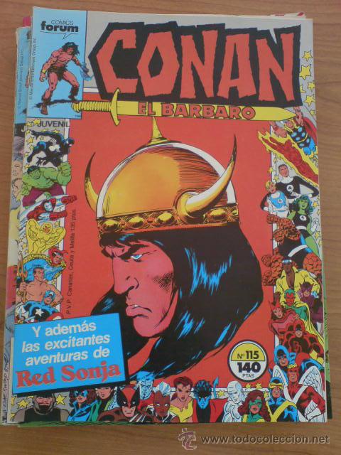 C&oacute;mics: CONAN EL BARBARO 115 - Foto 1