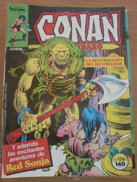 C&oacute;mics: CONAN EL BARBARO 136 - Foto 1