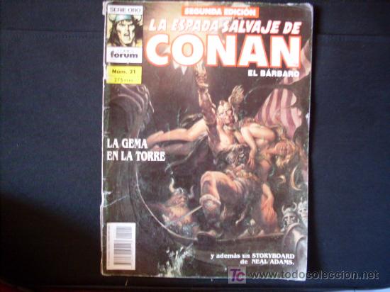 C&oacute;mics: la espada salvaje de conan 2&ordm; edicion n&ordm; 21 - Foto 1