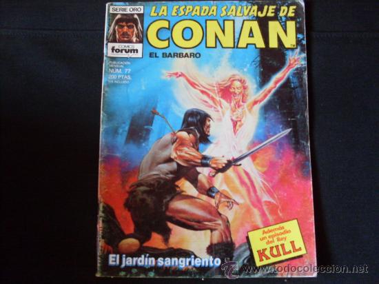 C&oacute;mics: la espada salvaje de conan el barbaro n&ordm; 77 - Foto 1