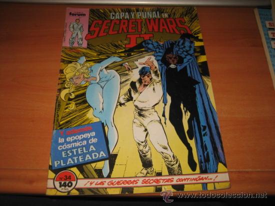 C&oacute;mics: CAPA Y PU&Ntilde;AL EN SECRET WARS II   N&ordm; 34  FORUM - Foto 1