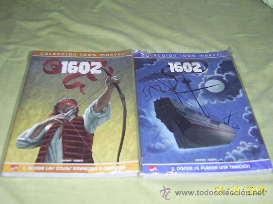 C&oacute;mics: 1602. COLECCI&Oacute;N COMPLETA, 2 TOMOS. NEIL GAIMAN. C&Oacute;MICS FORUM. - Foto 1