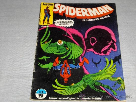 C&oacute;mics: FORUM VOL. 1 SPIDERMAN N&ordm; 6. 1983. 95 PTS. - Foto 1