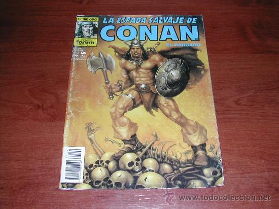 C&oacute;mics: CONAN: LA ESPADA SALVAJE DE CONAN N&ordm; 126, FORUM SERIE ORO. - Foto 1