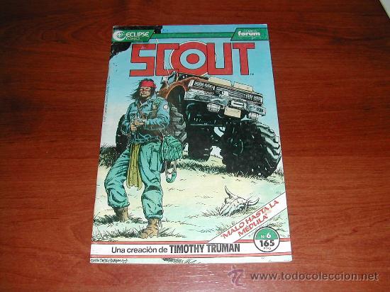 C&oacute;mics: SCOUT N&ordm; 6, ELEGIDO POR LOS DIOSES, FORUM, ECLIPSE COMICS - Foto 1