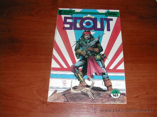 C&oacute;mics: SCOUT N&ordm; 8, ELEGIDO POR LOS DIOSES, FORUM, ECLIPSE COMICS - Foto 1