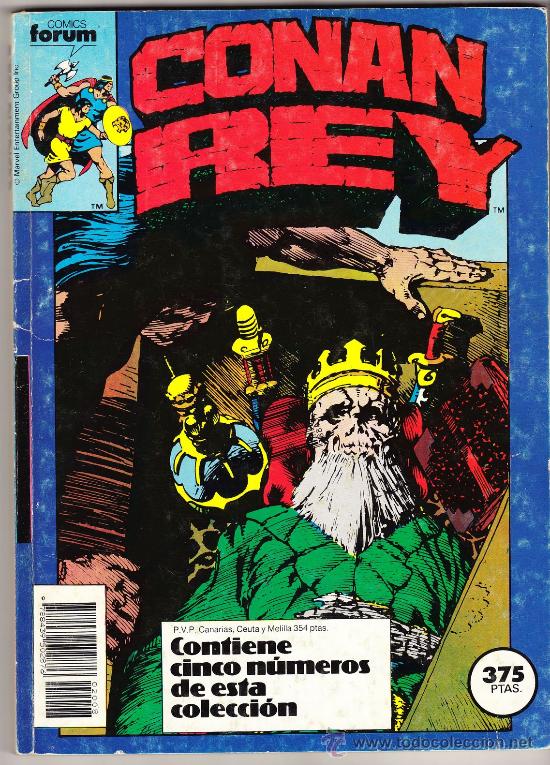 C&oacute;mics: CONAN REY, N&uacute;meros 61,62,63,64 y 65 en un  Tomo. - Foto 1