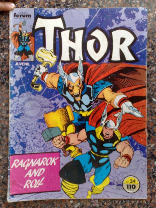 C&oacute;mics: THOR N&ordm; 34. RAGNAROK AND ROLL. FORUM - Foto 1