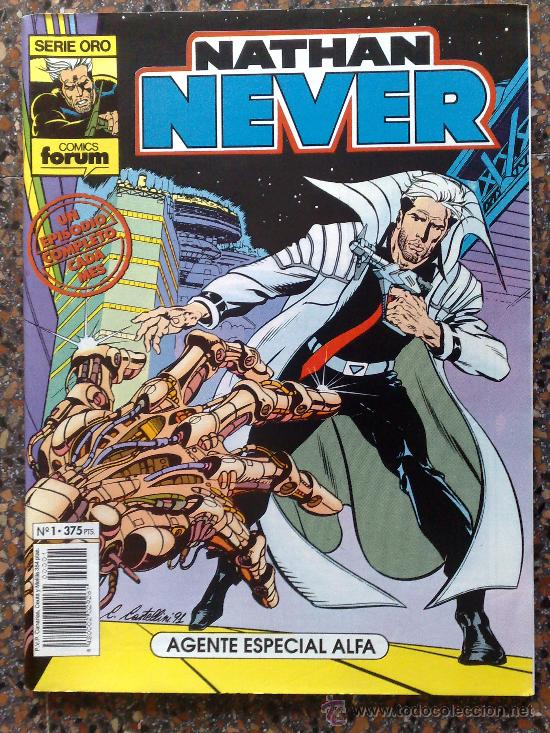 C&oacute;mics: nathan never. numero 1. serie oro. comics forum. - Foto 1