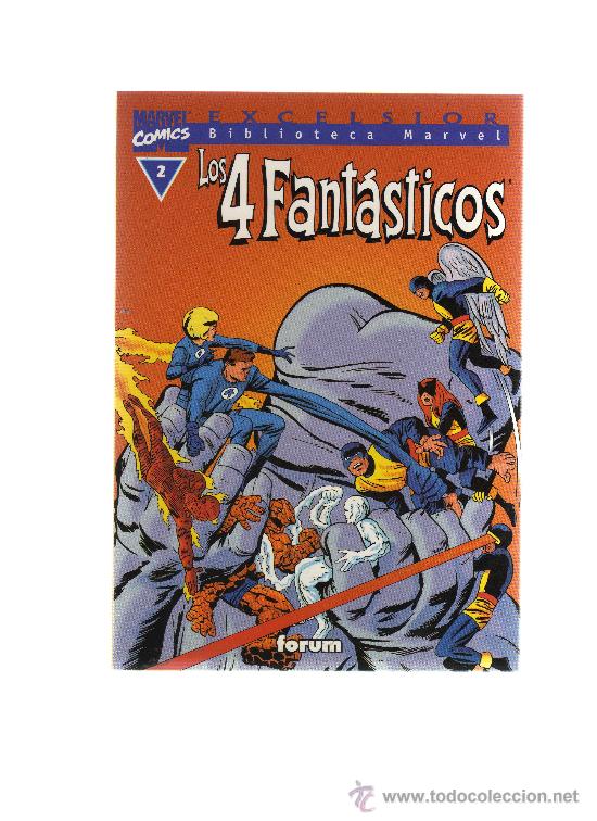 C&oacute;mics: Biblioteca Marvel Los 4 fant&aacute;sticos N&ordm;2 - Foto 1
