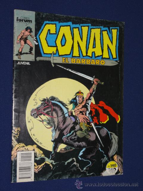 C&oacute;mics: CONAN EL BARBARO N&ordm; 140 - FORUM 1988. 1&ordf; EDICI&Oacute;N - Foto 1
