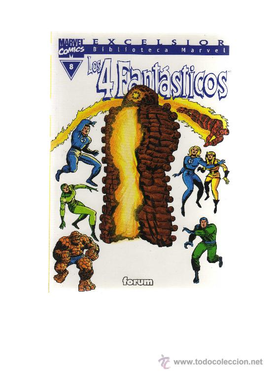 C&oacute;mics: Biblioteca Marvel Los 4 Fantasticos N&ordm;8 - Foto 1