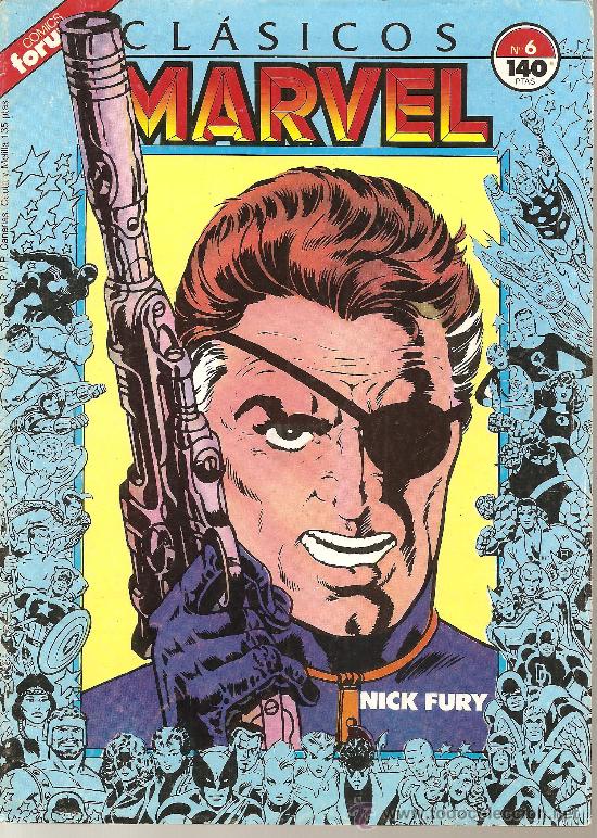 C&oacute;mics: CLASICOS MARVEL N&ordm; 6 NICK FURIA - Foto 1