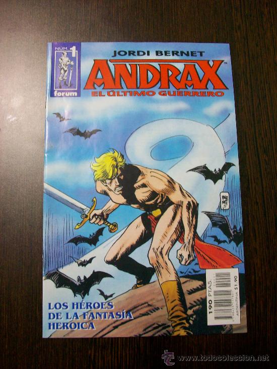 C&oacute;mics: Andrax El &Uacute;ltimo Guerrero n&ordm; 1 de Jordi Bernet - - Foto 1
