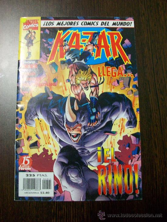C&oacute;mics: Ka-Zar n&ordm; 5 de Mark Waid y Andy Kubert - Foto 1