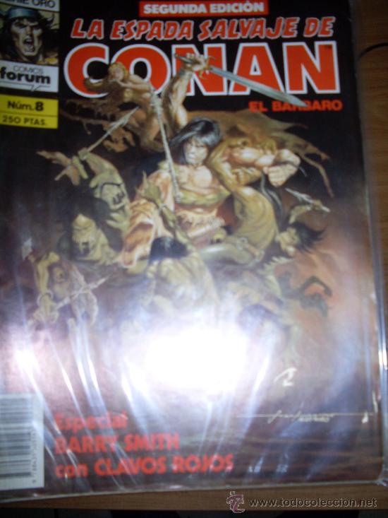 C&oacute;mics: EDICIONES FORUM LA ESPADA SALVAJE 2 EDICION  NUMERO 8 - Foto 1