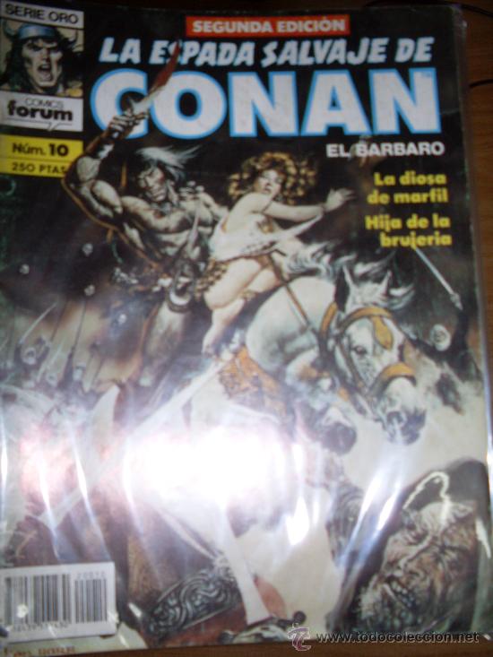 C&oacute;mics: EDICIONES FORUM LA ESPADA SALVAJE 2 EDICION  NUMERO 10 - Foto 1
