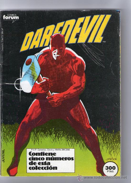 C&oacute;mics: DAREDEVIL - TOMO CON 5 N&Uacute;MEROS - Del 21 al 25 - FORUM - A&Ntilde;O 1985. - Foto 1