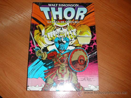 C&oacute;mics: THOR. LA SAGA DE SURTUR /LIBRO 1.  ED.1984.   C4404 - Foto 1