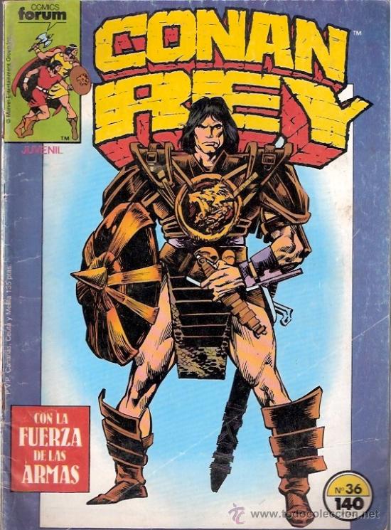 C&oacute;mics: TEBEOS Y COMICS - A&Ntilde;OS 80 - CONAN REY - NUMERO 36 - Foto 1