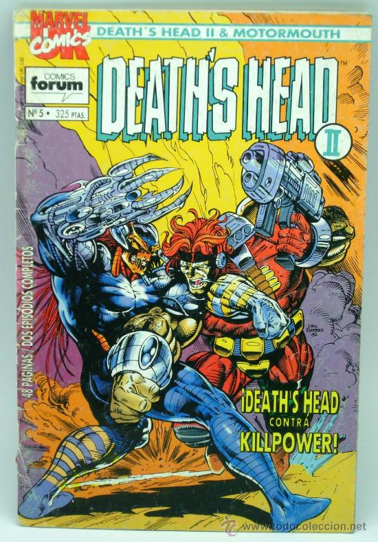 C&oacute;mics: Deaths Head II n&ordm; 5 Contra Killpower C&oacute;mic Marvel Forum 1994 - Foto 1