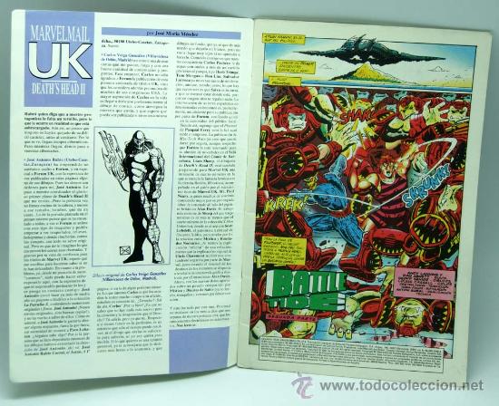 C&oacute;mics: Deaths Head II n&ordm; 6 & Motormouth C&oacute;mic Marvel Forum 1994 - Foto 2