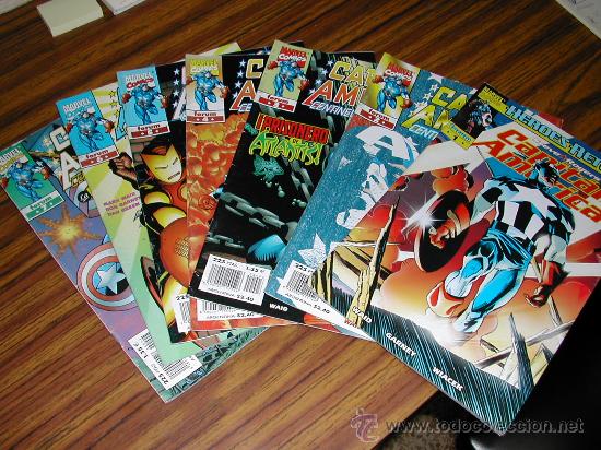 C&oacute;mics: CAPITAN AMERICA HEROES RETURN 7 PRIMEROS NUMEROS. C4468 - Foto 1