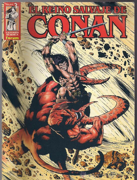 C&oacute;mics: EL REINO SALVAJE DE CONAN N&ordm; 3 - Foto 1