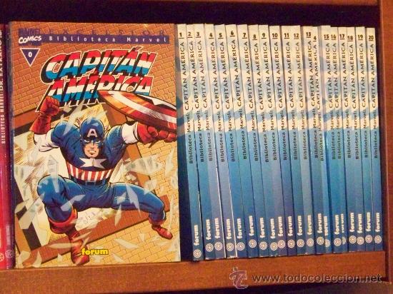 C&oacute;mics: BIBLIOTECA MARVEL CAPITAN AMERICA 0-20 - Foto 1