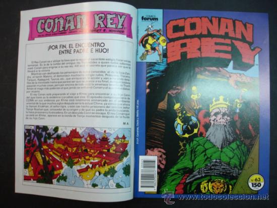 C&oacute;mics: CONAN REY. N&ordm; 63. COMICS FORUM. - Foto 2