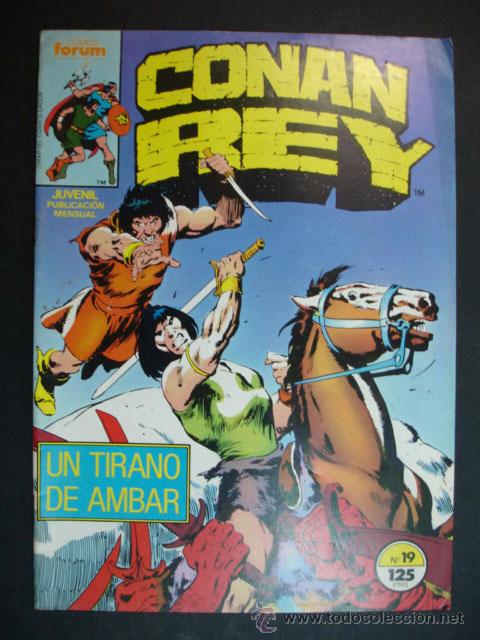 C&oacute;mics: CONON REY. N&ordm; 19. UN TIRANO DE AMBAR. (COMICS FORUM. 1986) - Foto 1