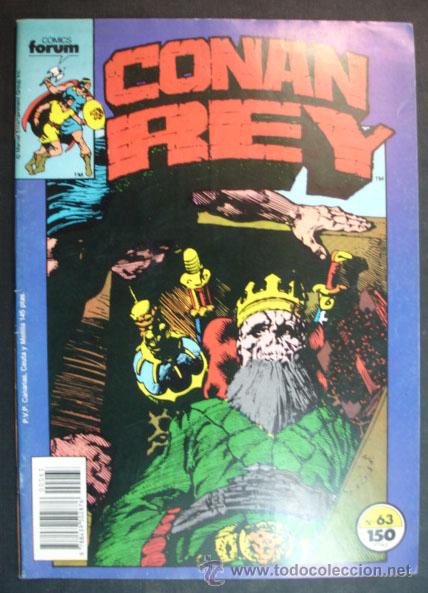 C&oacute;mics: CONAN REY. N&ordm; 63. COMICS FORUM. - Foto 1
