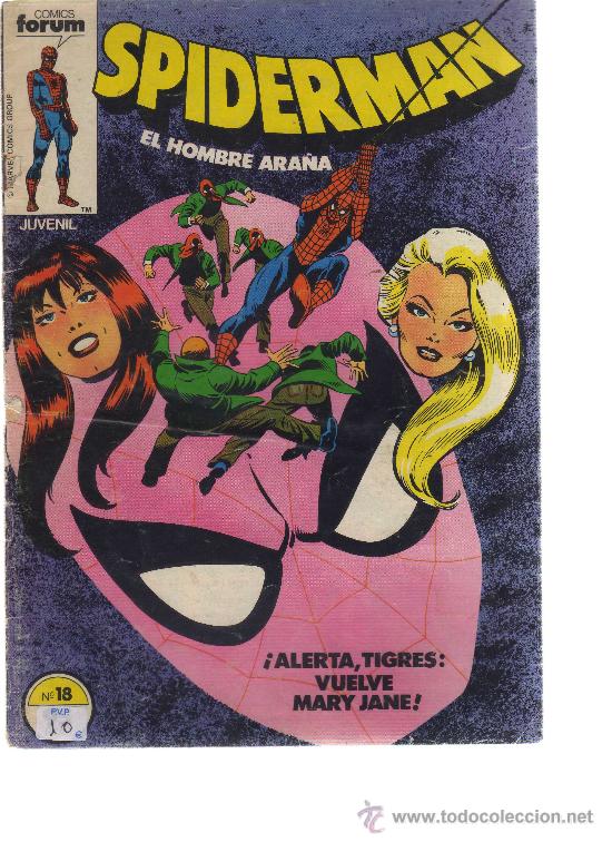 C&oacute;mics: Spiderman El Hombre Ara&ntilde;a - N&ordm;18 (Forum) - Foto 1