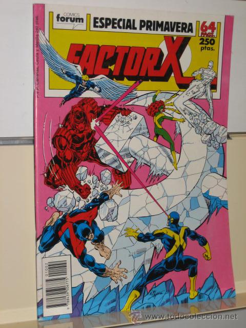 C&oacute;mics: FACTOR X ESPECIAL PRIMAVERA A&Ntilde;O 1989 - FORUM - Foto 1