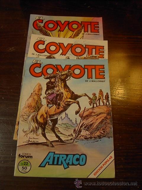 C&oacute;mics: El coyote, Comics Forum, numeros 22.23. 24 - Foto 1