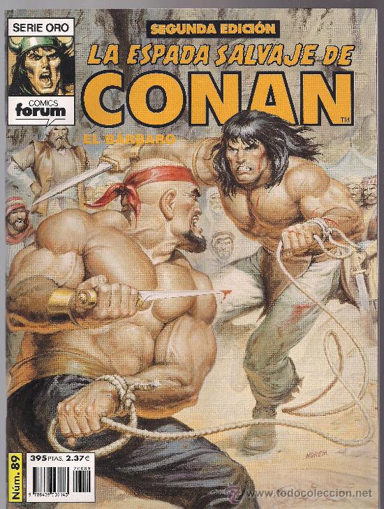 C&oacute;mics: LA ESPADA SALVAJE DE CONAN EL BARBARO N&ordm; 89 - Foto 1