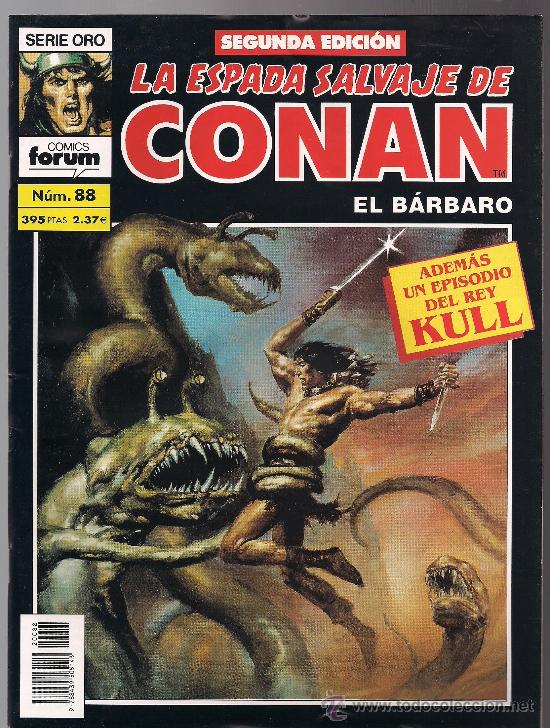 C&oacute;mics: LA ESPADA SALVAJE DE CONAN EL BARBARO N&ordm; 88 - Foto 1
