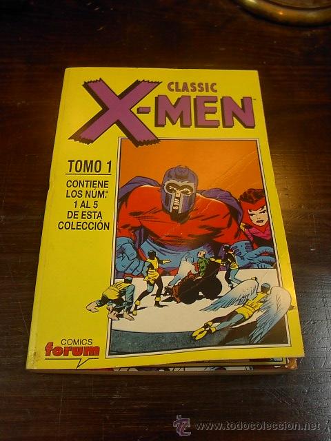 C&oacute;mics: Classic   X-men. tomo 1 (contiene los numeros 1 al 5) - Foto 1