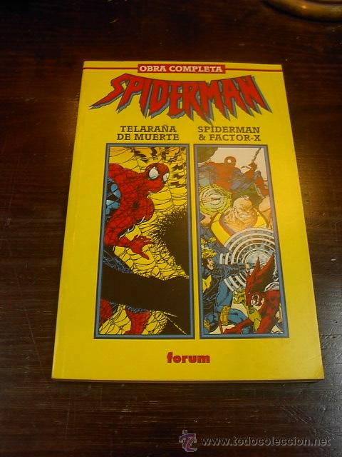 C&oacute;mics: Obra completa Spiderman (Telara&ntilde;a de muerte/Spiderman Factor X) - Foto 1